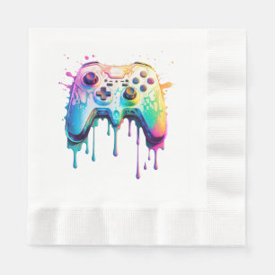 Servilleta De Papel Jugador Gráfico Videojuego - Amante de Videojuegos