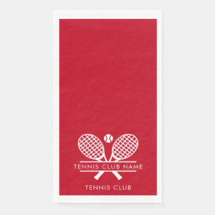 Servilleta De Papel Jugadores de equipo modernos de Tennis Club