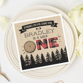 Servilleta De Papel Jugadores de Lumberjack Rustico Forestal Primer Cu