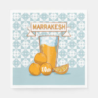 Jugo naranja Marrakesh Marruecos