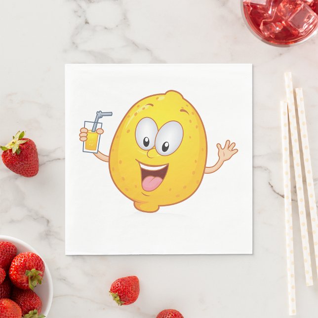 Servilleta De Papel Juicy Lemon Drink (Subido por el creador)