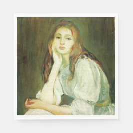 Servilleta De Papel Julie Daydreaming (bella joven mujer)