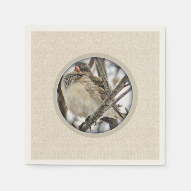 Servilleta De Papel Junco en un árbol - Papel (Anverso)