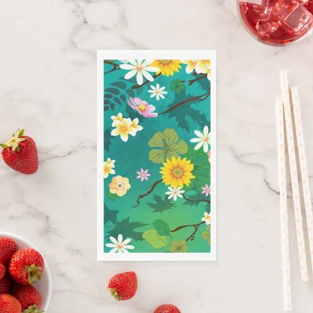 Servilleta De Papel Jungla imaginaria 1 (In situ)