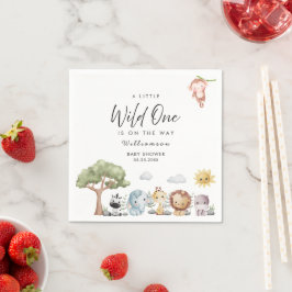 Servilleta De Papel Jungle Safari Baby Shower