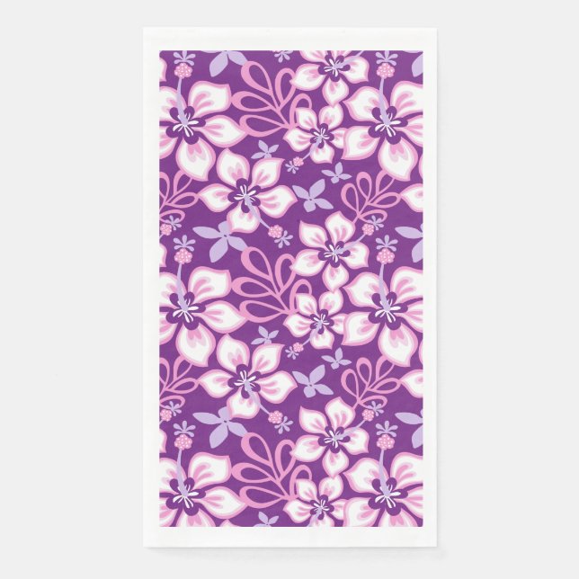SERVILLETA DE PAPEL JUNGLE SURF (PURPLE COMBO) (Anverso)