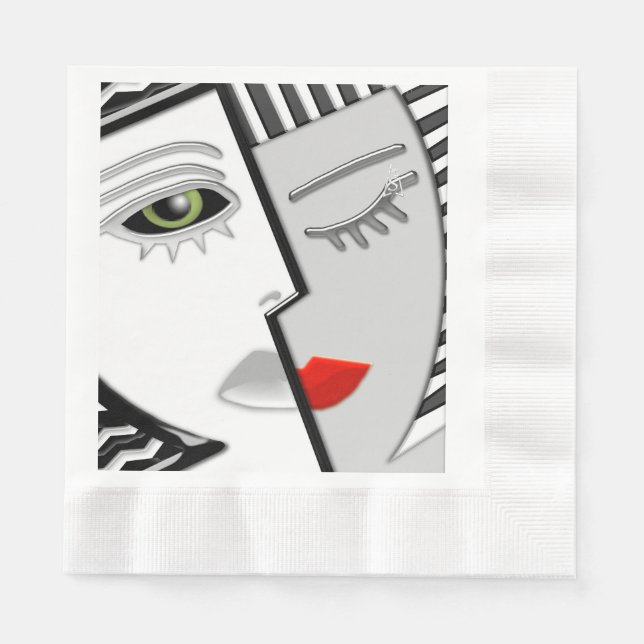 Servilleta De Papel Juntas (Anverso)