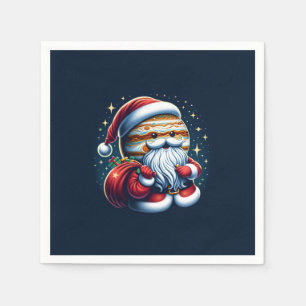 Servilleta De Papel Júpiter Jolly Old St. Nick Santa Claus Astrología