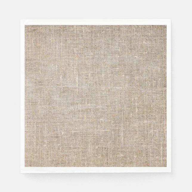 Servilleta De Papel Jute Textile (Anverso)