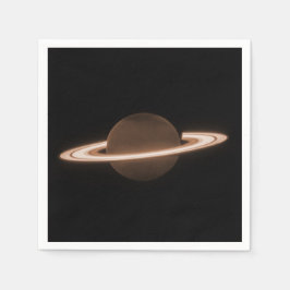 Servilleta De Papel JWST James Webb Telescopio Espacial Saturn Infrarr