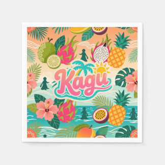 Servilleta De Papel Kagu Tropical Tutti Frutti