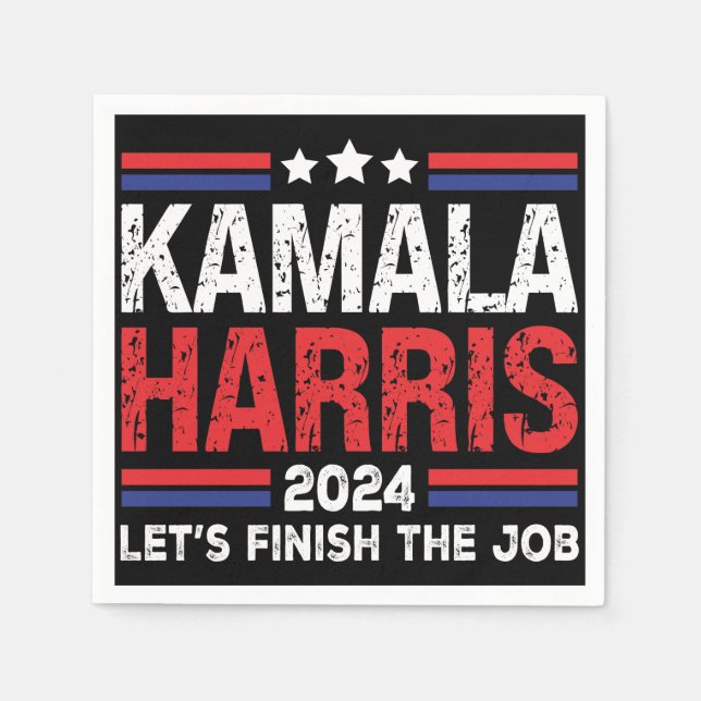 Servilleta De Papel Kamala Harris (Anverso)