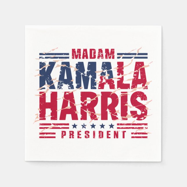 Servilleta De Papel Kamala Harris (Anverso)