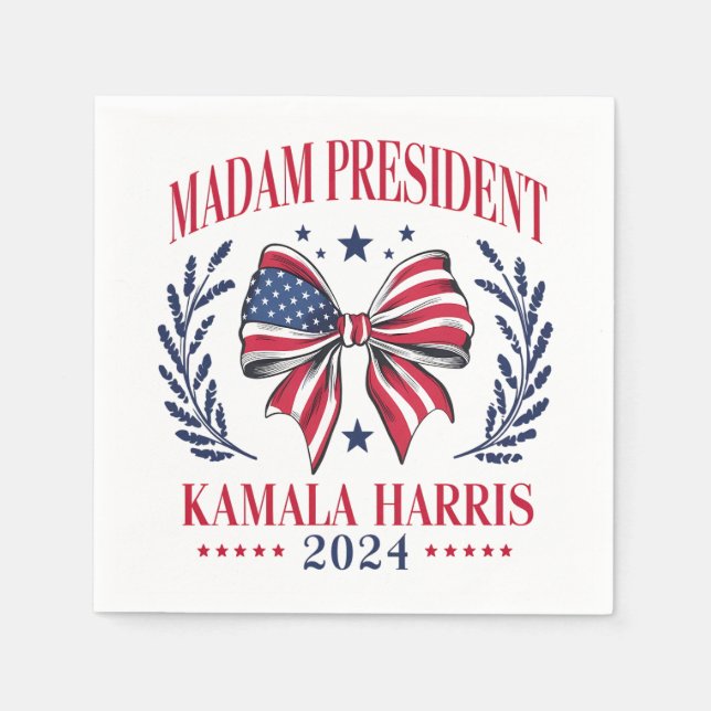 Servilleta De Papel Kamala Harris (Anverso)