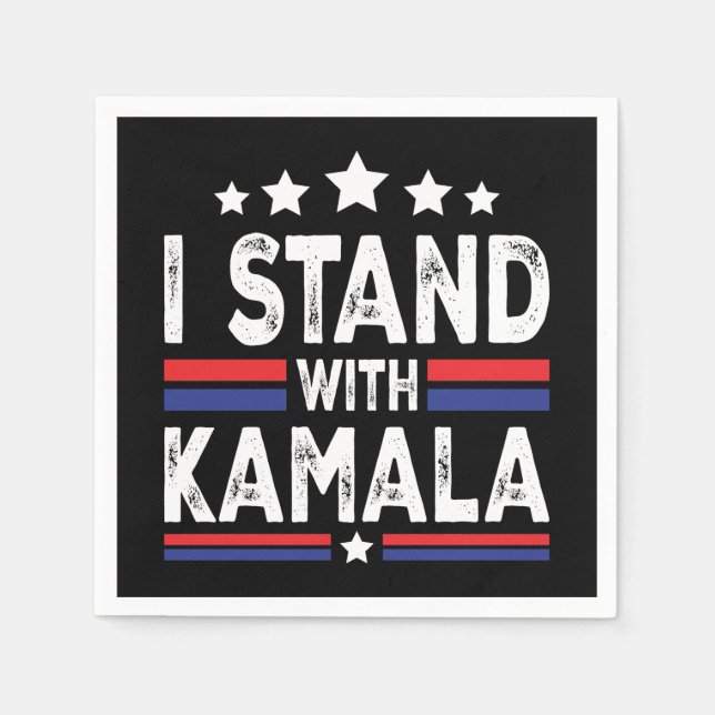 Servilleta De Papel Kamala Harris (Anverso)
