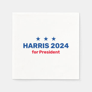 Servilleta De Papel Kamala Harris Presidente 2024