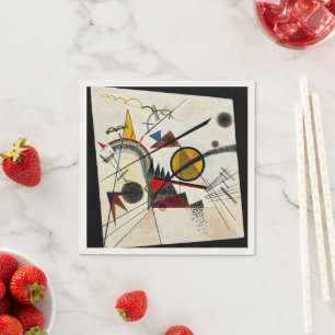 Servilleta De Papel Kandinsky - En el negro