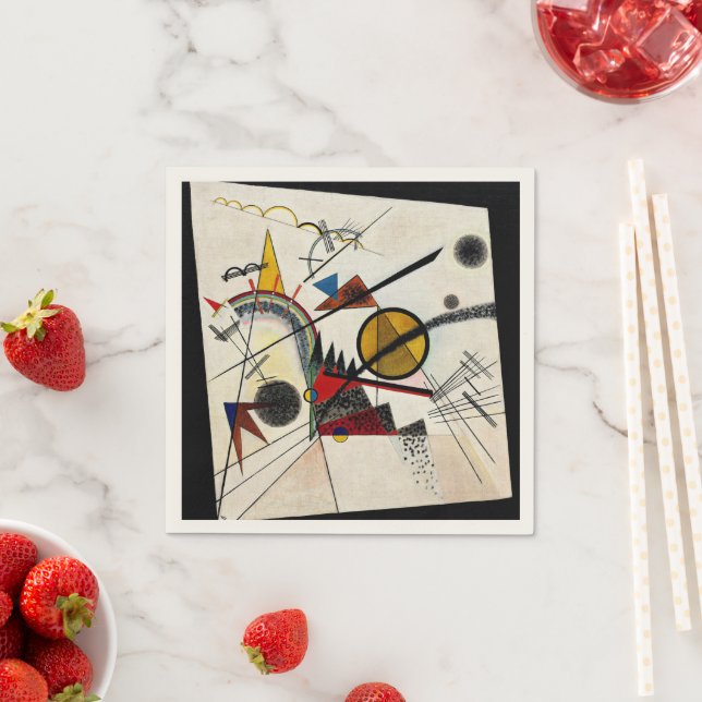 Servilleta De Papel Kandinsky - En el negro (In situ)