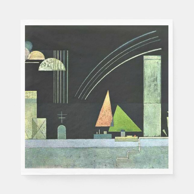 Servilleta De Papel Kandinsky - En Reposo (Anverso)