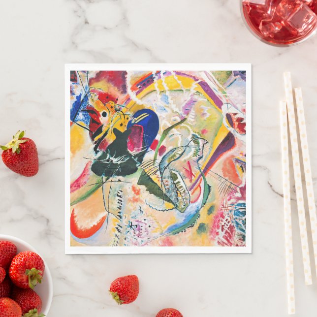 Servilleta De Papel Kandinsky - Improvisación 35, (In situ)