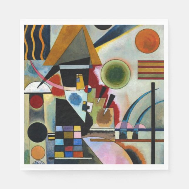 Servilleta De Papel Kandinsky - Swinging (Anverso)