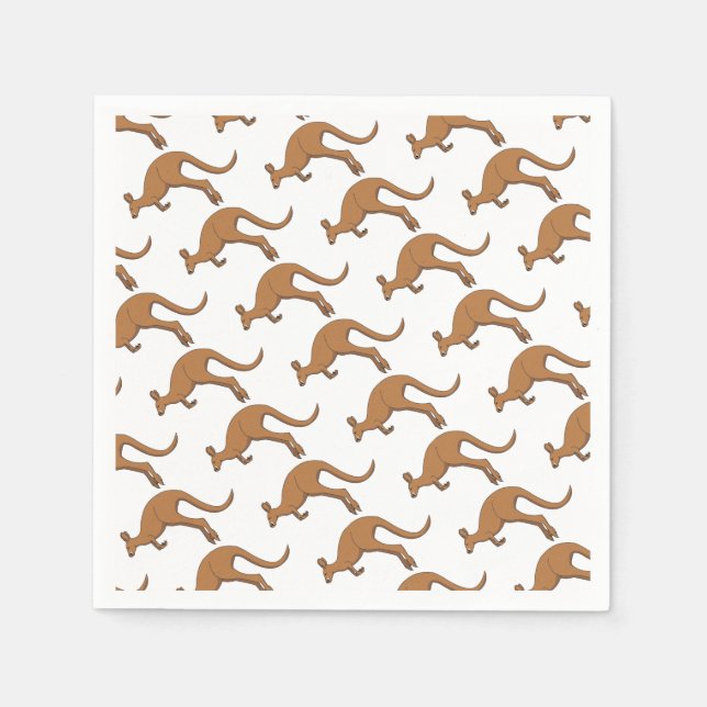 Servilleta De Papel Kangaroo (Anverso)