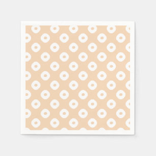 Servilleta De Papel "Kanoko" Fawn Spot Pattern White