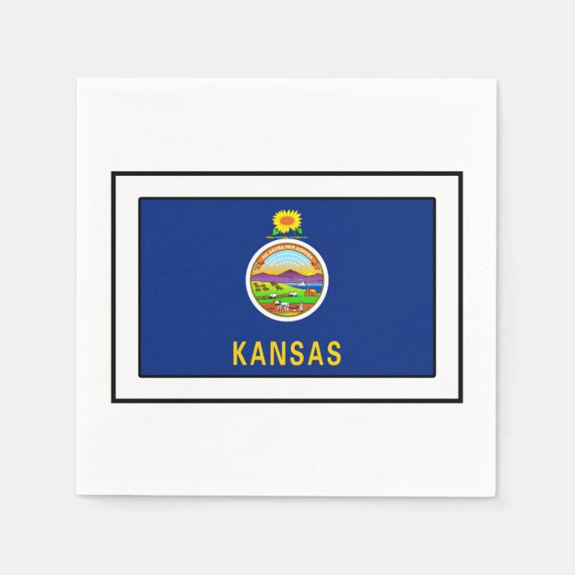 Servilleta De Papel Kansas (Anverso)
