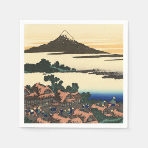 Servilleta De Papel Katsushika Hokusai Dawn en la provincia de Kai