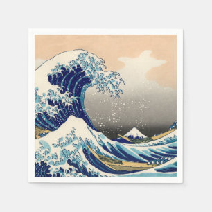 Servilleta De Papel KATSUSHIKA HOKUSAI - La gran ola de Kanagawa