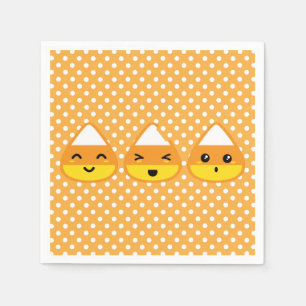 Servilleta De Papel Kawaii Candy Corn Napkins
