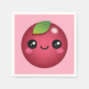 Servilleta De Papel Kawaii Cranberry Napkins