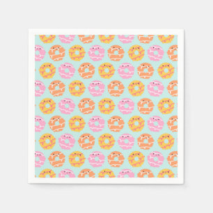 Servilleta De Papel Kawaii Fiesta Rings Biscuits