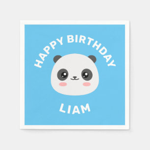 Servilleta De Papel Kawaii Panda