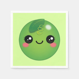 Servilleta De Papel Kawaii Pea Napkins