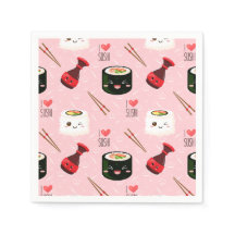 Kawaii Shi Pattern Light Pink