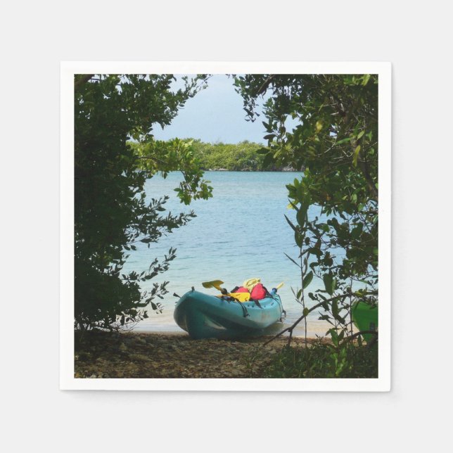 Servilleta De Papel Kayak en St. Thomas Islas Vírgenes Estadounidenses (Anverso)
