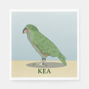 Servilleta De Papel Kea New Zealand Bird