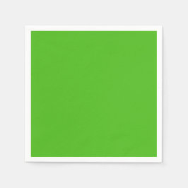 Servilleta De Papel Kelly Green Standard Cocktail Paper Napkin