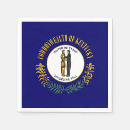 Servilleta De Papel Kentuckian Flag, Flag of Kentucky