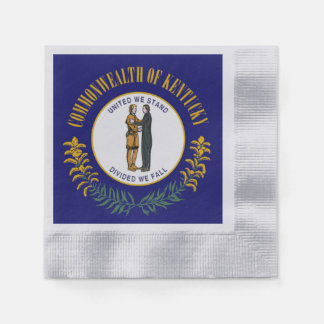 Servilleta De Papel Kentucky: Bandera del estado de la Commonwealth de