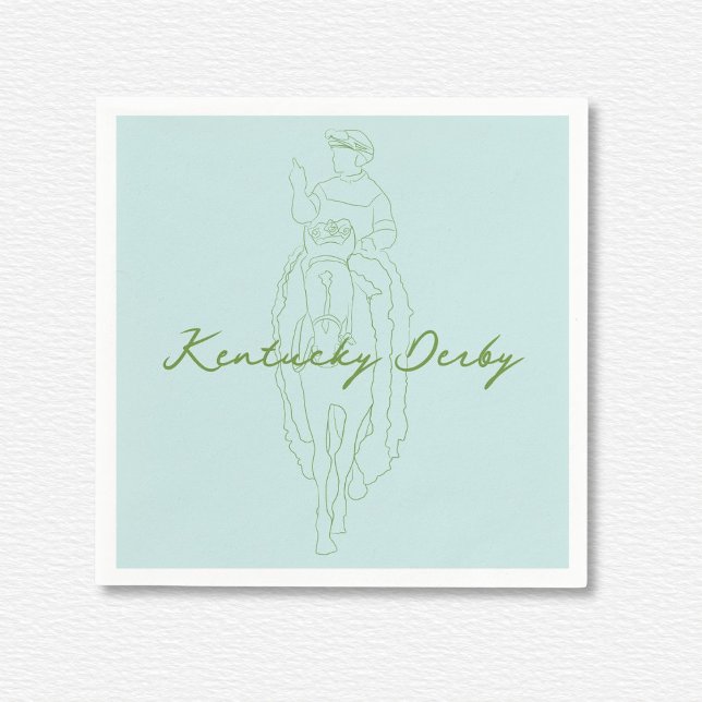Servilleta De Papel Kentucky Derby (Subido por el creador)