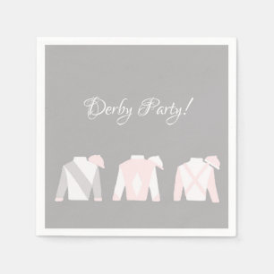Servilleta De Papel Kentucky Derby Ver Fiestas Cocktail Napkins