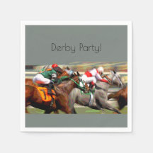 Kentucky Derby Ver Fiestas Cocktail Napkins
