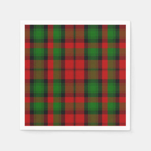 Servilleta De Papel Kerr Clan Tartan Plaid Paper Napkins