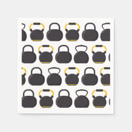 Servilleta De Papel Kettlebell Birthday Party