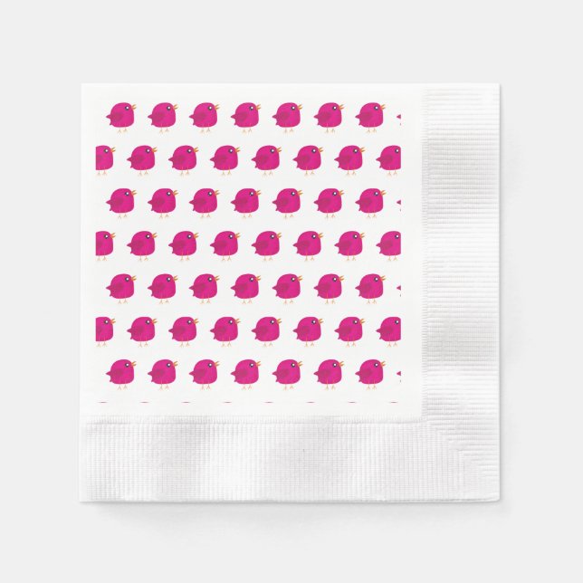 Servilleta De Papel Kids cute birdy   (Anverso)
