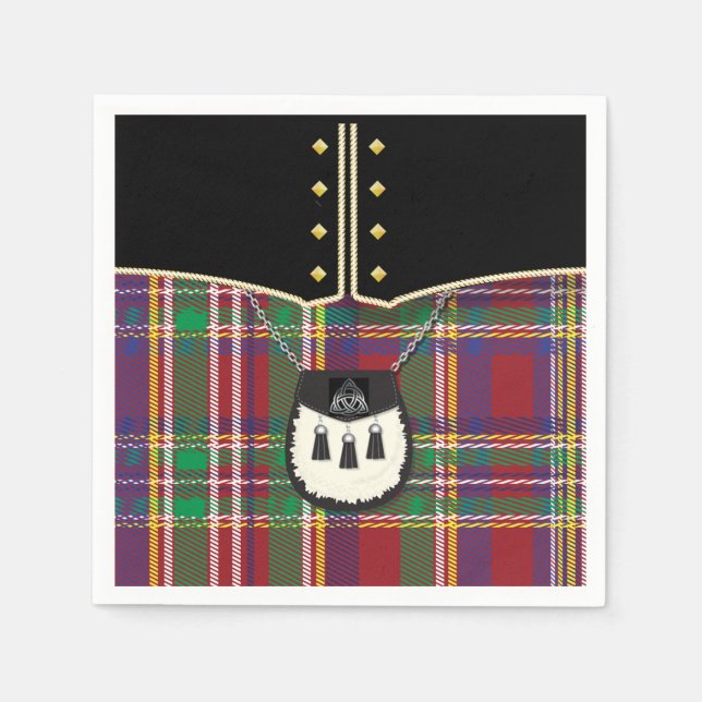 Servilleta De Papel Kilt (Anverso)