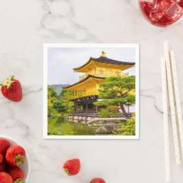 Servilleta De Papel Kinkaku-ji, pabellón dorado, Kioto