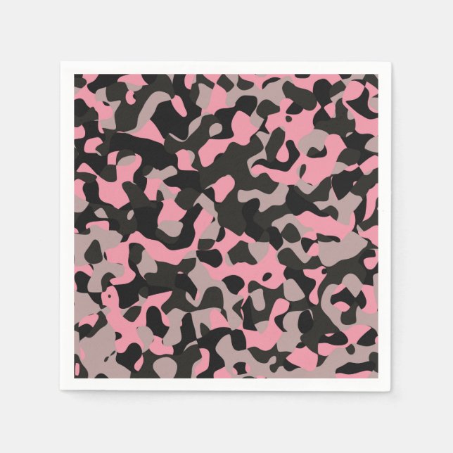 Servilleta De Papel Kitty Camo (Anverso)